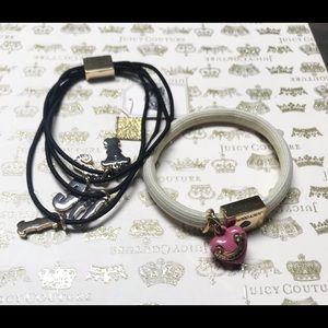 Juicy Couture hair bands or stretch bracelets